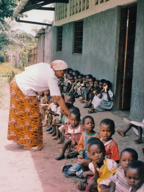 コンゴでの教育風景